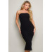 Knit Tube Midi Dress