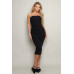 Knit Tube Midi Dress