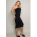 Knit Tube Midi Dress