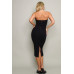 Knit Tube Midi Dress
