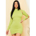 Cutout Around Shoulder Mini Dress