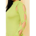 Cutout Around Shoulder Mini Dress