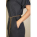 Side Pocket Double Folded Mini Dress