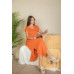 Hidden Pocket Batwing Sleeve V Neck Long Dress