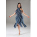 Halter Ruffled Dress