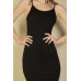 Ribbed Mermaid Hem Camisole Maxi Dress