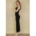 Ribbed Mermaid Hem Camisole Maxi Dress