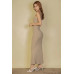 Ribbed Mermaid Hem Camisole Maxi Dress