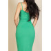 Ribbed Mermaid Hem Camisole Maxi Dress