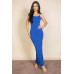 Ribbed Mermaid Hem Camisole Maxi Dress