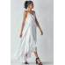 Shimmering Dress With Ruffles