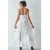 Shimmering Dress With Ruffles