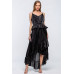 Shimmering Dress With Ruffles