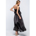 Shimmering Dress With Ruffles