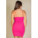 Eyelash Lace Trim Cami Mini Dress