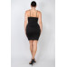 Rhinestones Double-layer Cami Dress