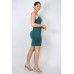 Rhinestones Double-layer Cami Dress