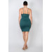 Rhinestones Double-layer Cami Dress