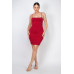 Rhinestones Double-layer Cami Dress