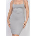 Rhinestones Double-layer Cami Dress