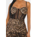 Cecily Teddy Velvet Corset Maxi Dress