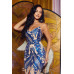 Spaghetti Strap Art Deco Sequins Maxi Dress