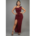 Glitter Slitted Dress