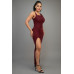 Glitter Slitted Dress