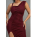 Glitter Slitted Dress