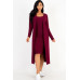 Ribbed Cardigan & Cami Midi Bodycon Dress