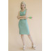 Ribbed Side Slit Tank Midi Dress