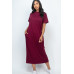 Side Pocket Tee Dress