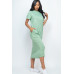 Side Pocket Tee Dress