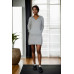 French Terry Hoodie Mini Dress