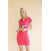 Ribbed Polo Short Sleeve Bodycon Mini Dress