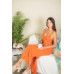 Ribbed Side Slit Long Cami Dress