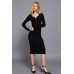 Henley Neck Midi Sweater Dress