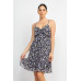 Double Strap Back Mini Dress
