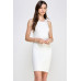 High Neck Double Layered Tank Mini Dress
