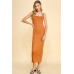 Square Neck Tank Maxi Dress