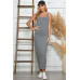 Square Neck Tank Maxi Dress