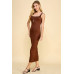 Square Neck Tank Maxi Dress
