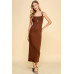 Square Neck Tank Maxi Dress
