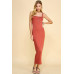 Square Neck Tank Maxi Dress