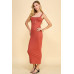 Square Neck Tank Maxi Dress