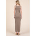 Sleeveless Rib Maxi Dress