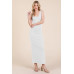 Sleeveless Rib Maxi Dress