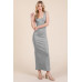 Sleeveless Rib Maxi Dress