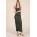 Sleeveless Rib Maxi Dress