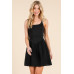 Backless Tie Mini Dress